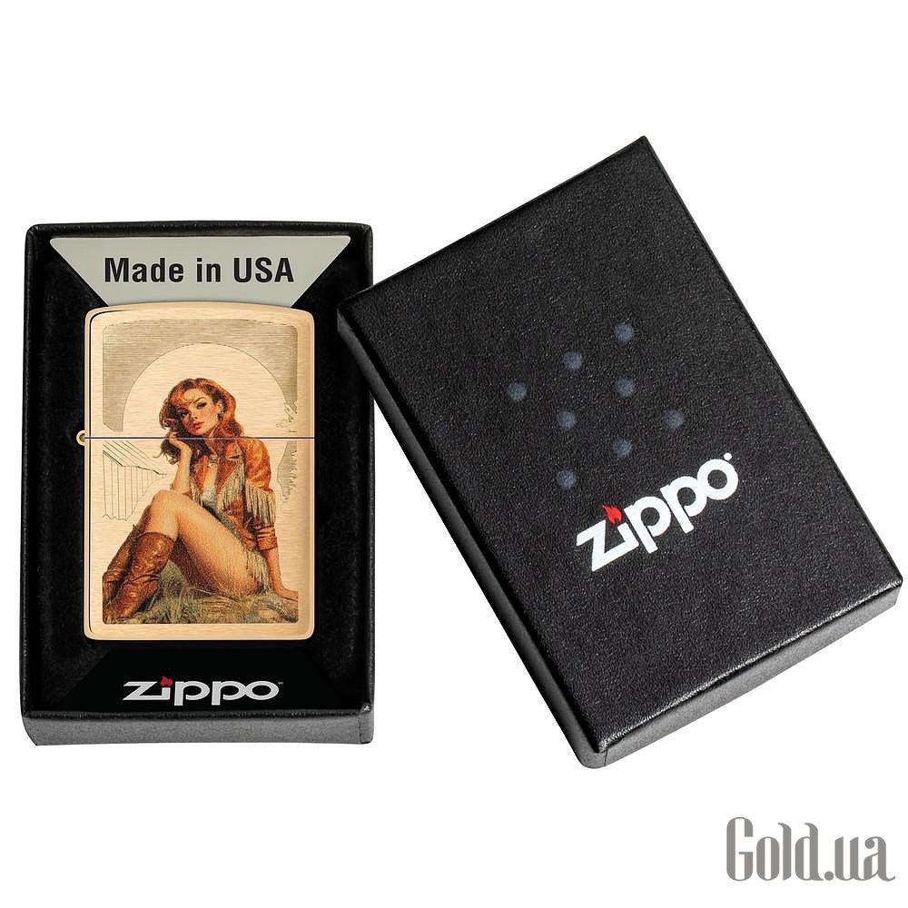 Zippo Запальничка Western Pinup Design 46962 46962 – зображення 6