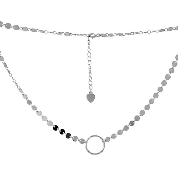 Серебряное колье