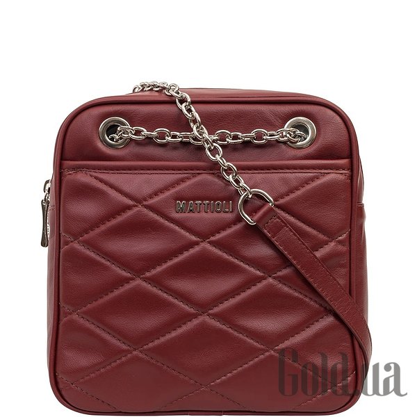 

Сумки женские Mattioli, Красный, Женская сумка 091-21C темно-красная