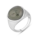 Женское серебряное кольцо с лабрадоритом, 1771807