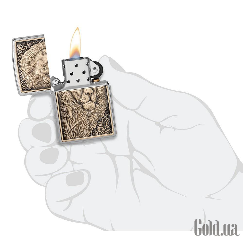 Zippo Зажигалка Lion Emblem 47171 47171 – изображение 5