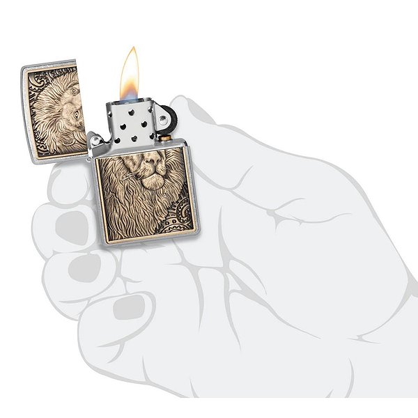 Zippo Зажигалка Lion Emblem 47171 47171 – изображение 5