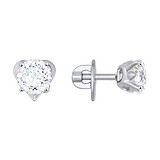 SOKOLOV Золоті сережки з кристалами Swarovski, 1513504