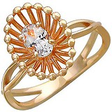 Женское золотое кольцо с топазом, 1666080