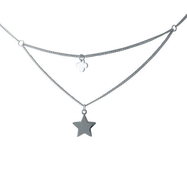 срібне кольє