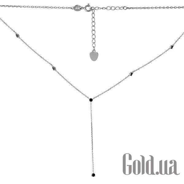 

Женские колье Fresh Jewelry, Серебряное колье с куб. циркониями, 45