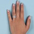 Женское серебряное кольцо с эмалью - фото 5