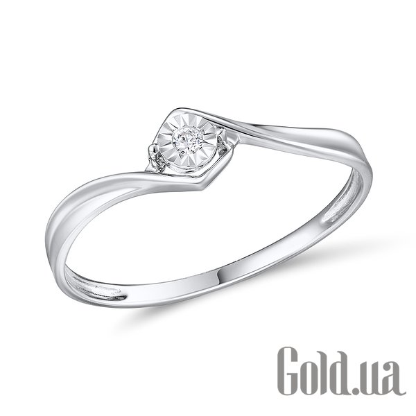 

Кольцо Lurie Jewelry, Золотое кольцо с бриллиантом, 17
