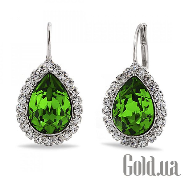 

Серьги Kobi, Стальной, Серьги с кристаллами Swarovski