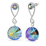 Сережки з кристалами Swarovski, 1626401