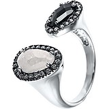 Женское серебряное кольцо с куб. циркониями, 1648929