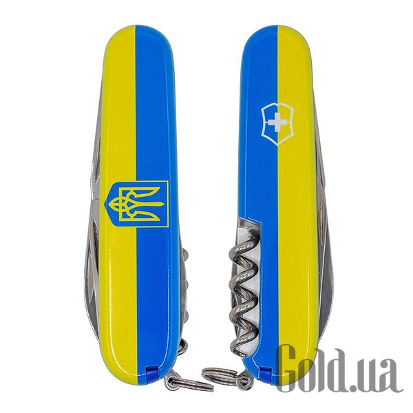

Нож Victorinox, Мультитул Huntsman Ukraine Vx13713.3_T3040p