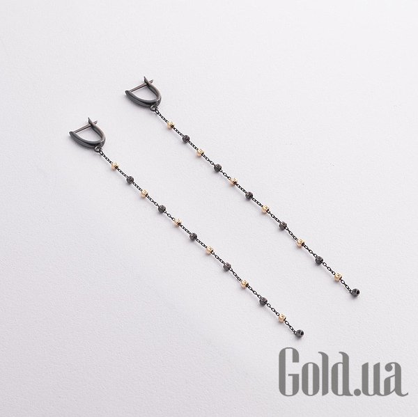 

Серьги с подвесками Украина, Золотые серьги