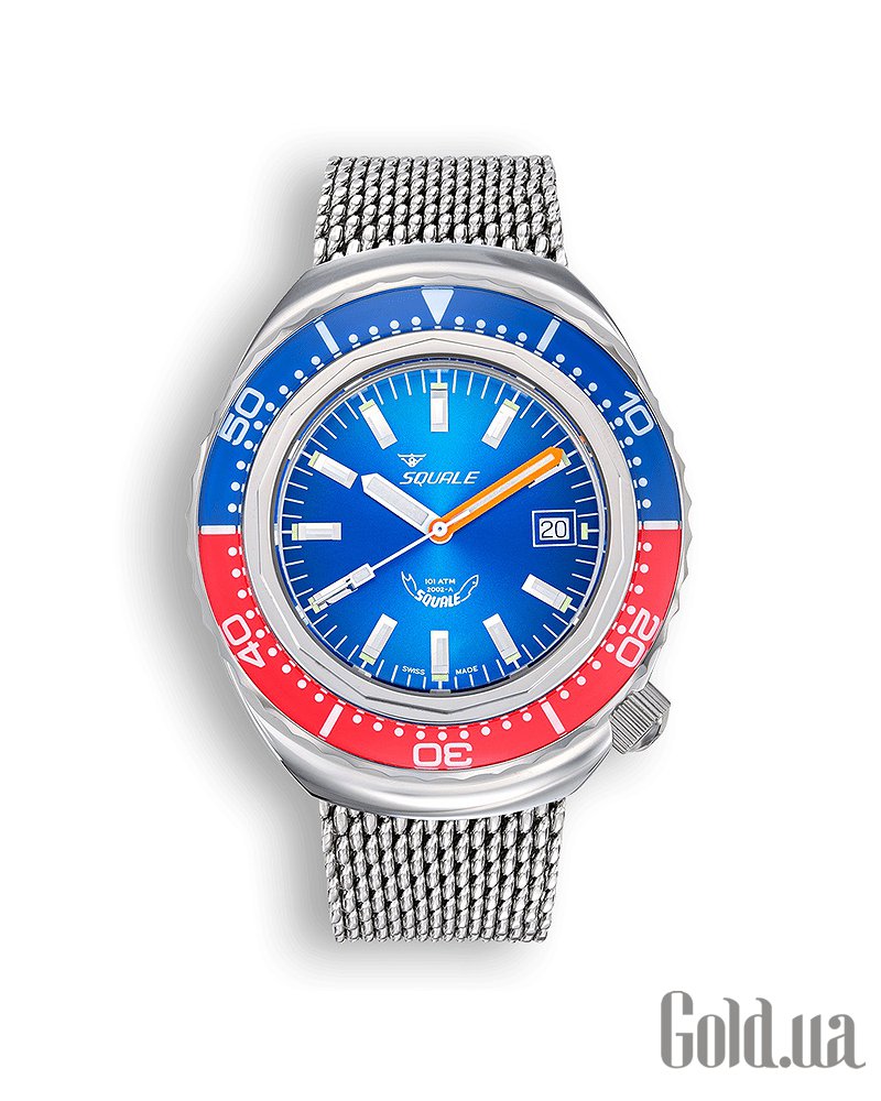 Squale Мужские часы 2002.SS.BLR.BL.ME22 2002.SS.BLR.BL.ME22