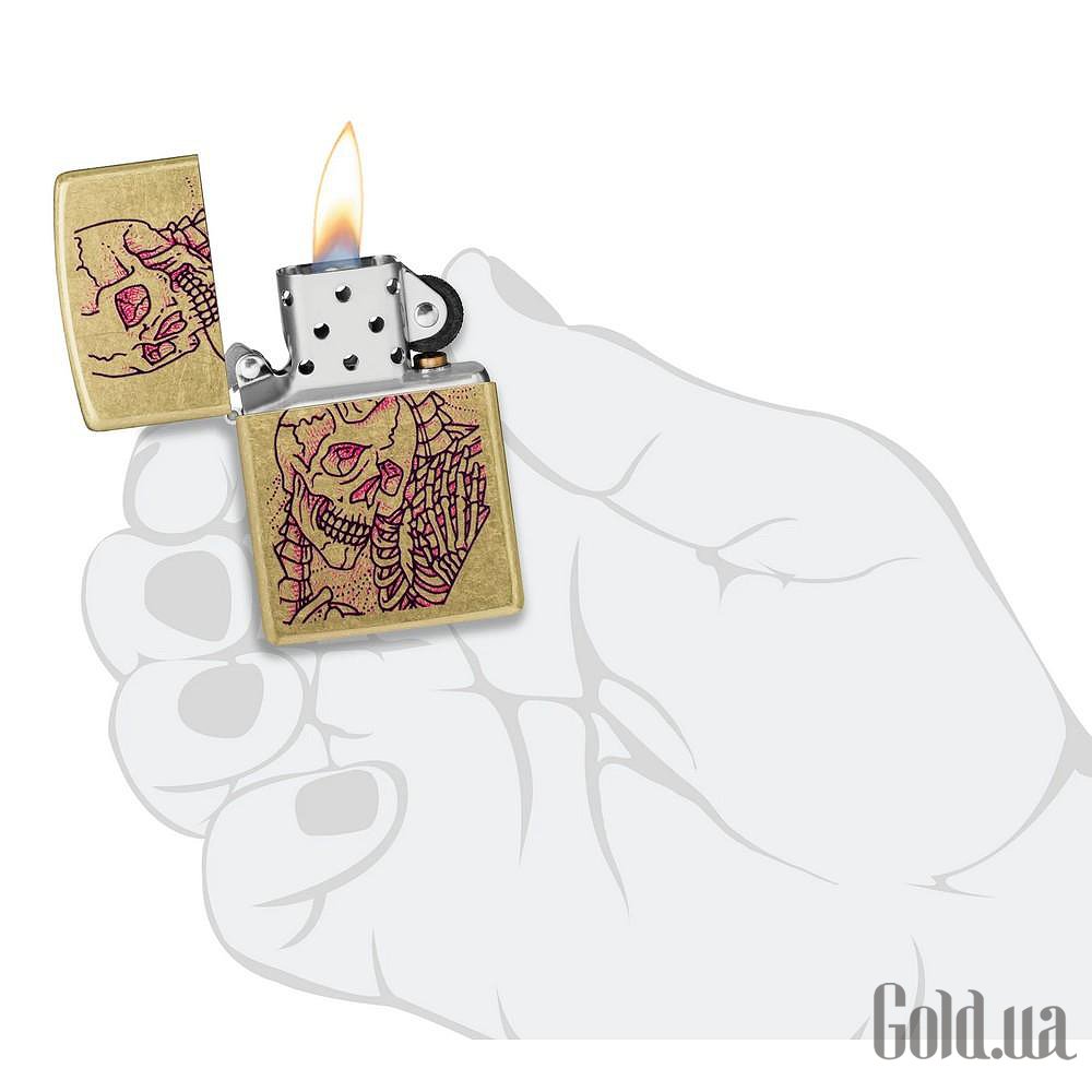 Zippo Зажигалка Bony Embrace Design 47149 47149 – изображение 5