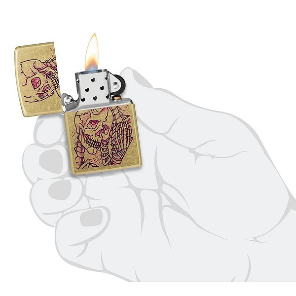 Zippo Зажигалка Bony Embrace Design 47149 47149 – изображение 5