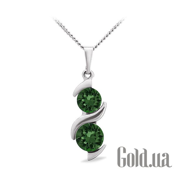 

Женские колье и кулоны Kobi, Стальной, Кулон с цепочкой с кристаллами Swarovski