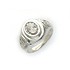 Мужское серебряное кольцо с куб. циркониями - фото 1