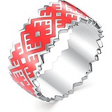 Женское серебряное кольцо с эмалью, 1651746