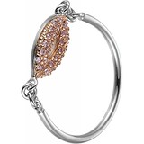 Женское серебряное кольцо с куб. циркониями, 1668898