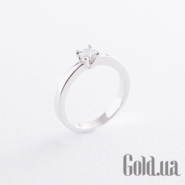 

Кольцо Украина, Золотое кольцо с Swarovski Zirconia, 16.5