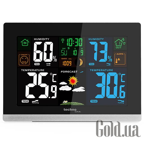 Метеостанція Technoline Метеостанція WS6462 Black