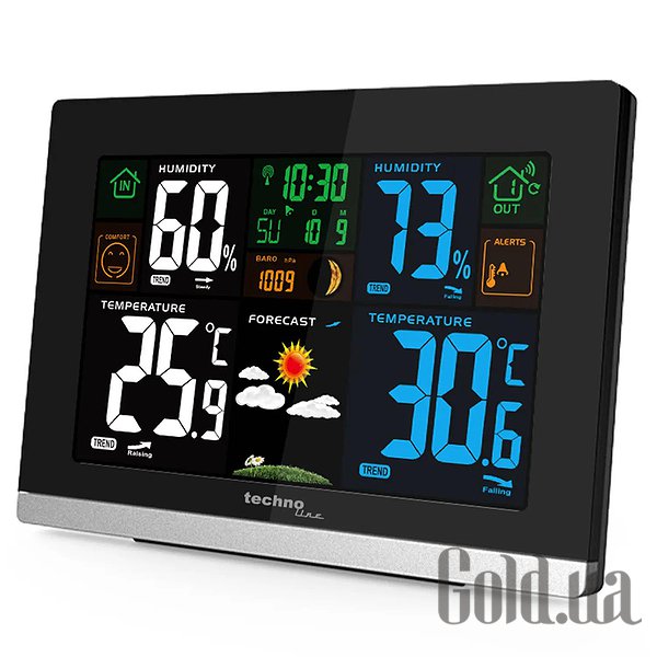 Метеостанція Technoline Метеостанція WS6462 Black