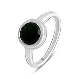 Женское серебряное кольцо с ониксом, 1771042
