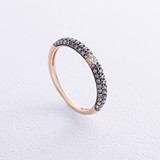 Золотое обручальное кольцо с бриллиантами, 1783842