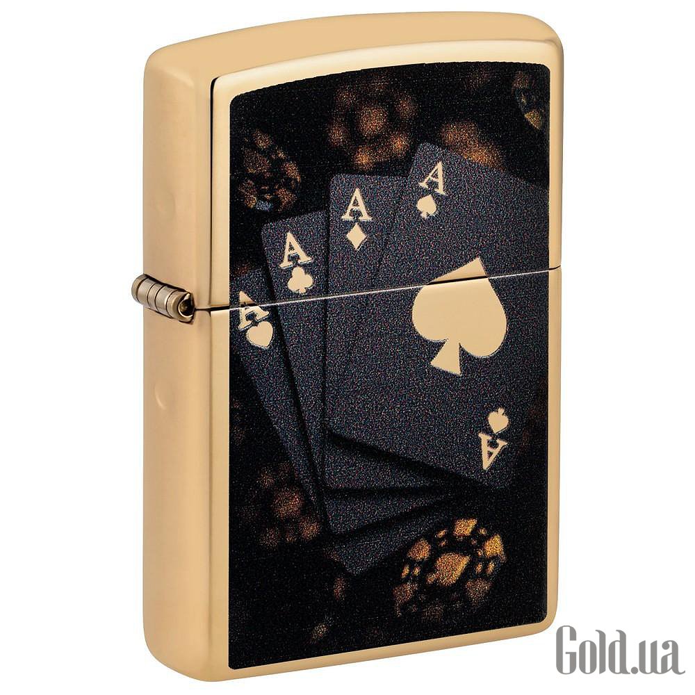 Zippo Зажигалка Lucky Aces Design 47141 47141