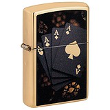 Zippo Зажигалка Lucky Aces Design 47141, 1799202