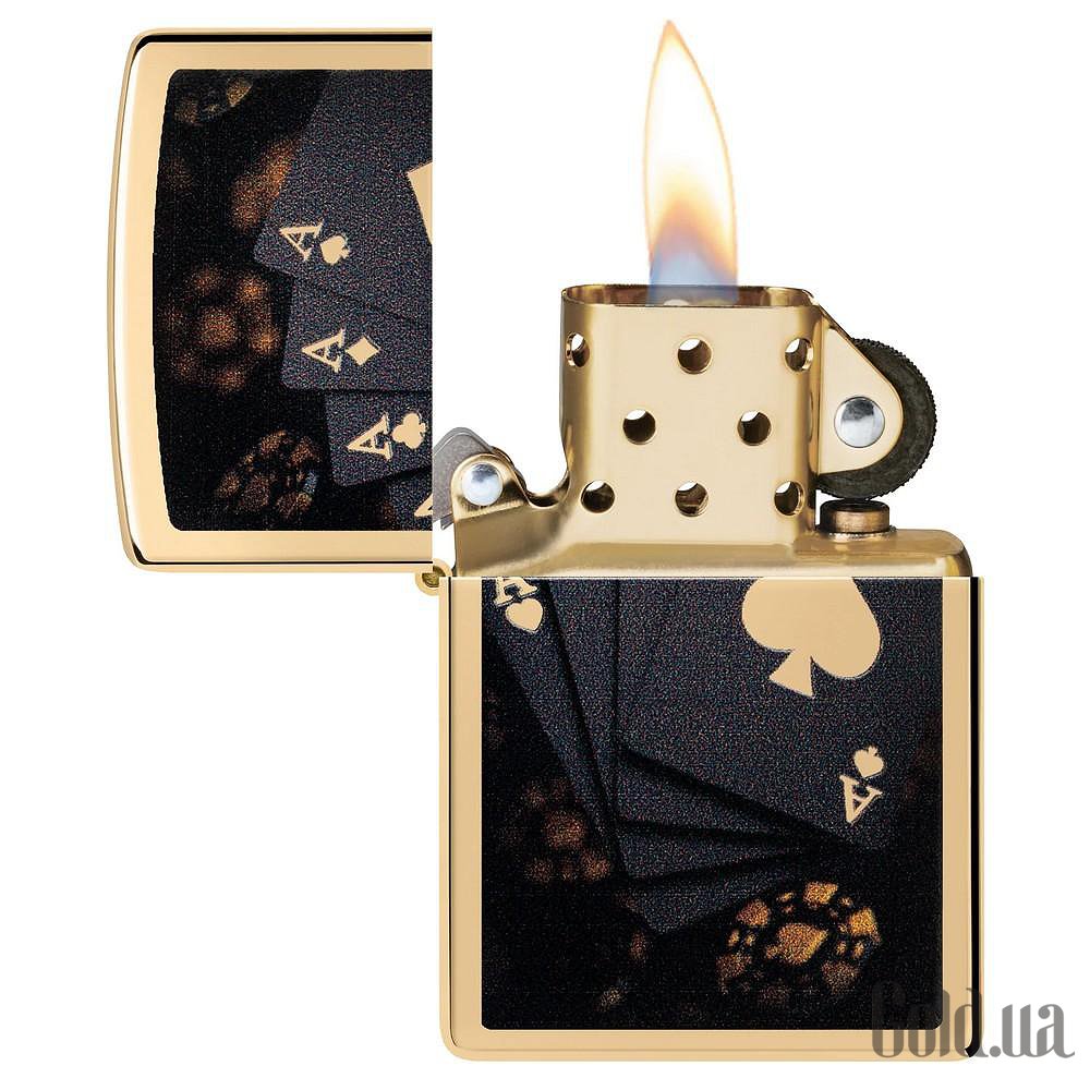Zippo Зажигалка Lucky Aces Design 47141 47141 – изображение 3