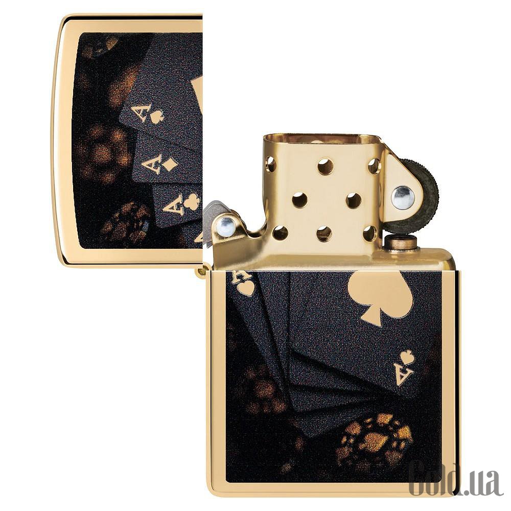 Zippo Зажигалка Lucky Aces Design 47141 47141 – изображение 4