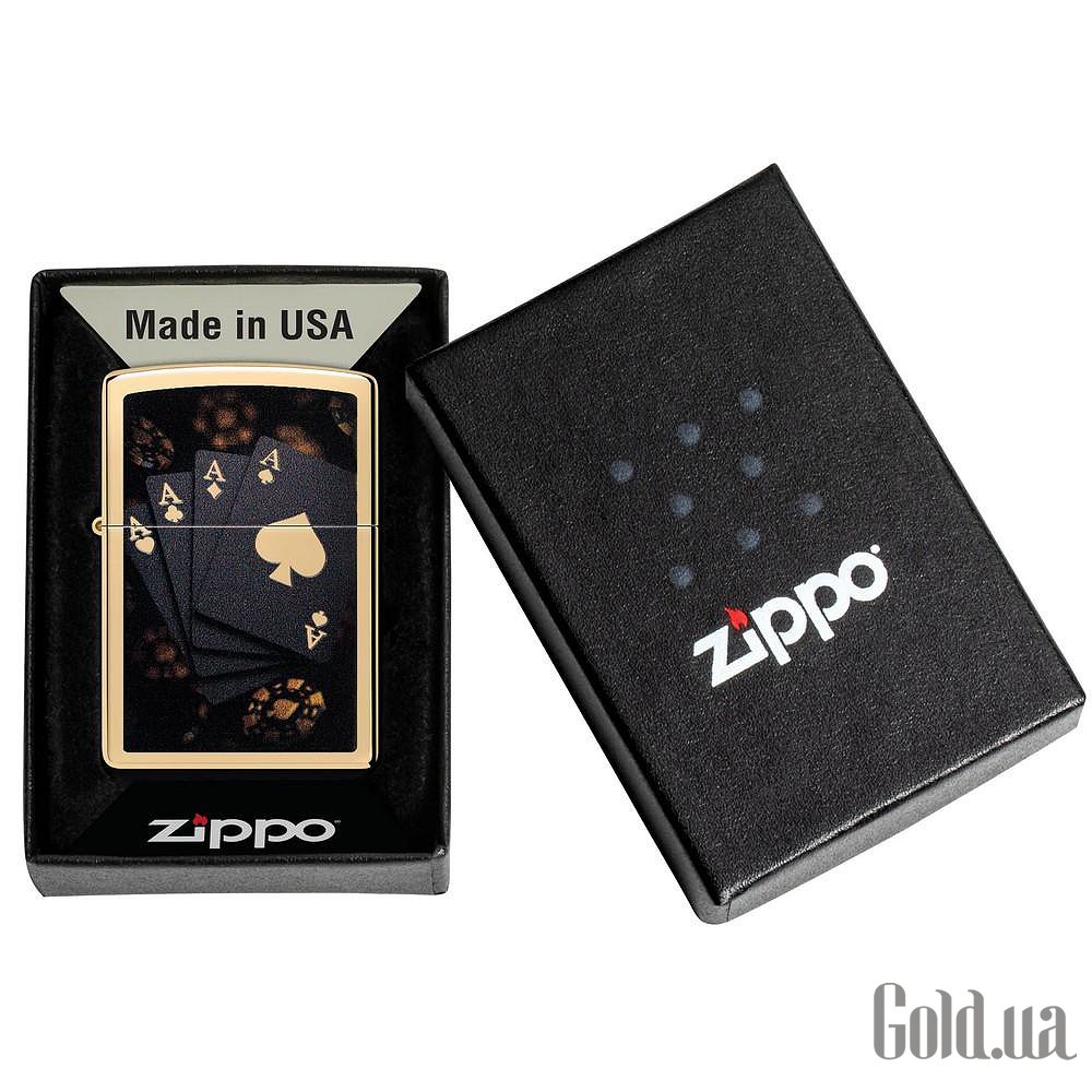 Zippo Зажигалка Lucky Aces Design 47141 47141 – изображение 6