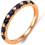 Женское золотое кольцо с сапфирами, 1556259