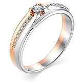 Золотое кольцо с бриллиантами, 1666595