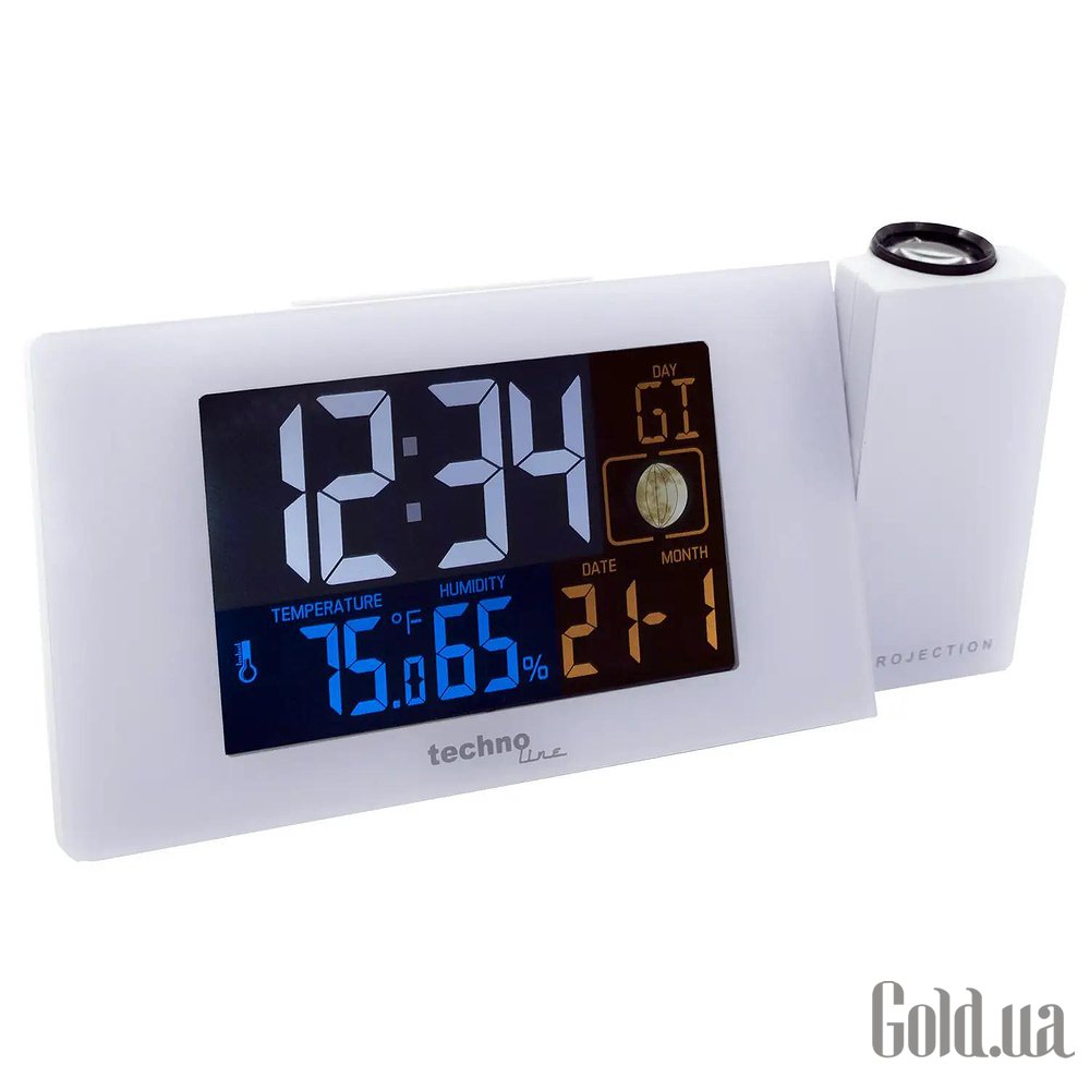 Technoline Проекционные часы WT537 White WT537 White