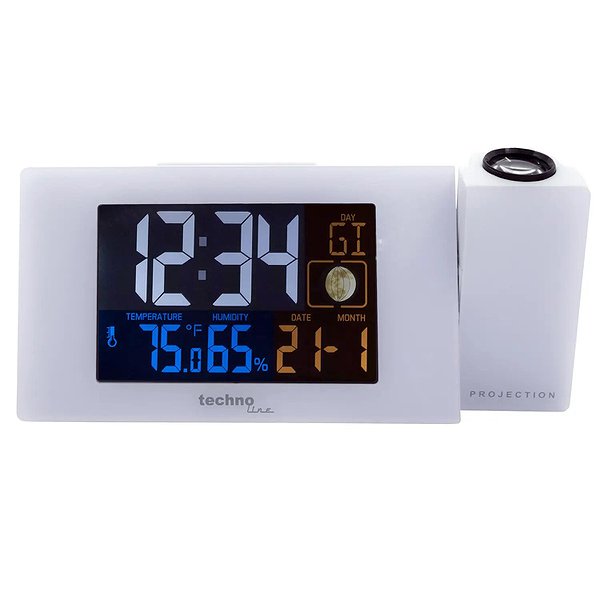 Technoline Проекционные часы WT537 White WT537 White – изображение 3