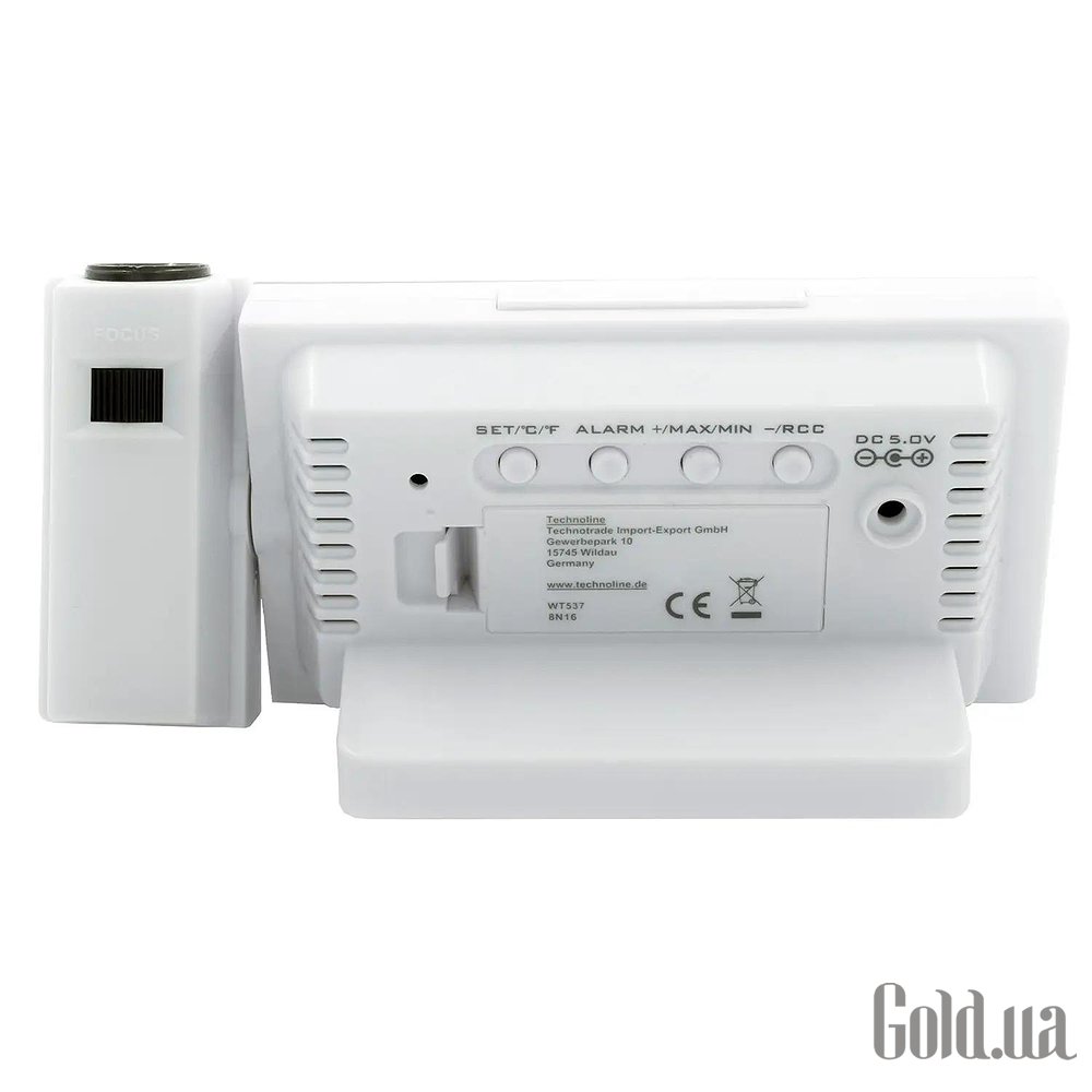 Technoline Проекционные часы WT537 White WT537 White – изображение 4