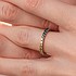 Женское золотое кольцо с бриллиантами - фото 4