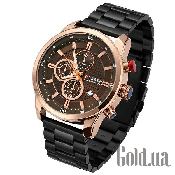 Curren Чоловічий годинник BigBoss Metal Black 4001 bt4001