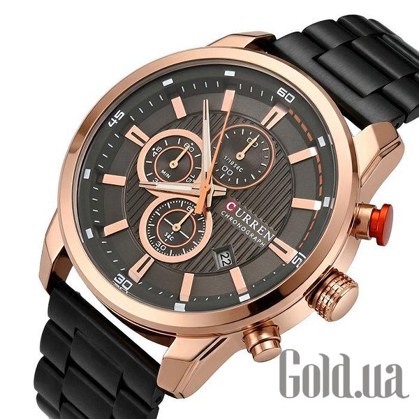 Curren Чоловічий годинник BigBoss Metal Black 4001 bt4001 – зображення 2