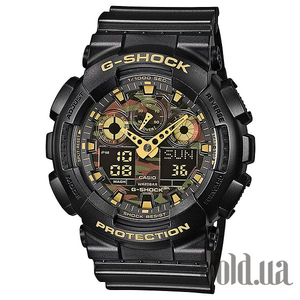 

Японские часы Casio, Мужские часы G-Shock GA-100CF-1A9ER