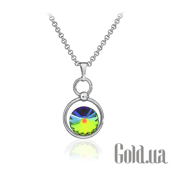 

Женские колье и кулоны Kobi, Стальной, Кулон с цепочкой с кристаллом Swarovski