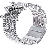 Женское серебряное кольцо с куб. циркониями, 1670180