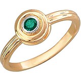 Женское золотое кольцо с изумрудом, 1711908