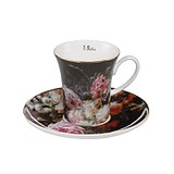 Goebel Чашка с блюдцем Натюрморт с розами 67-011-76-1, 1748004