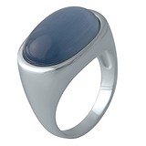 Женское серебряное кольцо с кошачьим глазом, 1750308