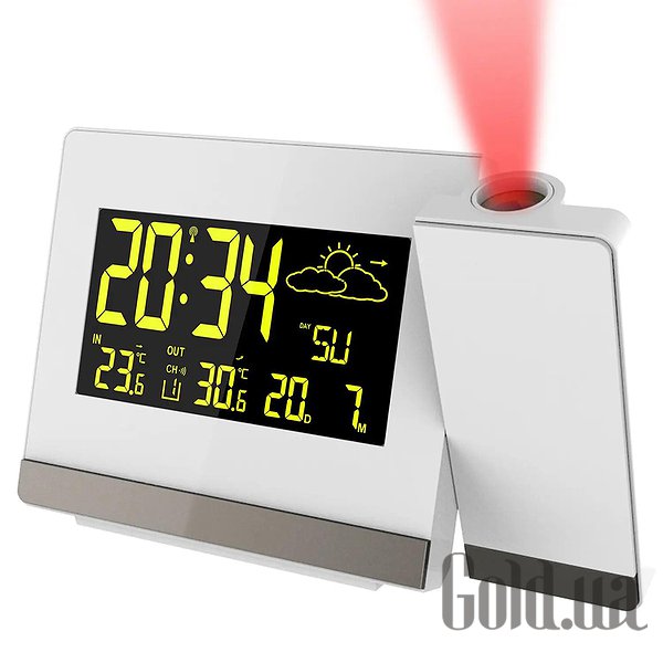 

Проекционные часы Technoline, Проекционные часы WT549 White