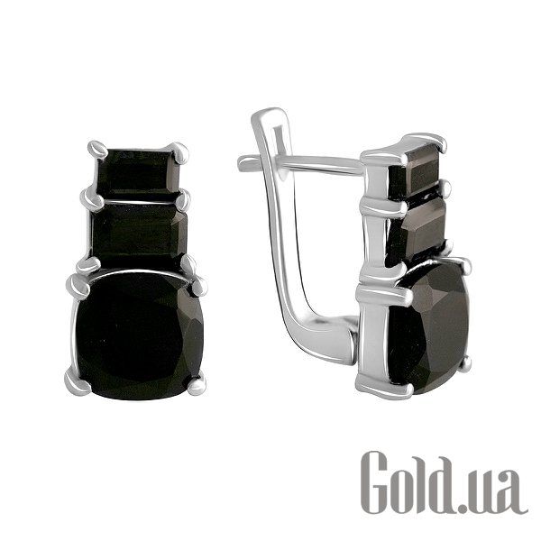 

Серьги Fresh Jewelry, Серебряные серьги с ониксами